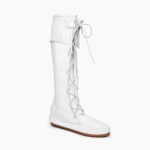 Minnetonka Moccasin Front Lace Knee-High Boot